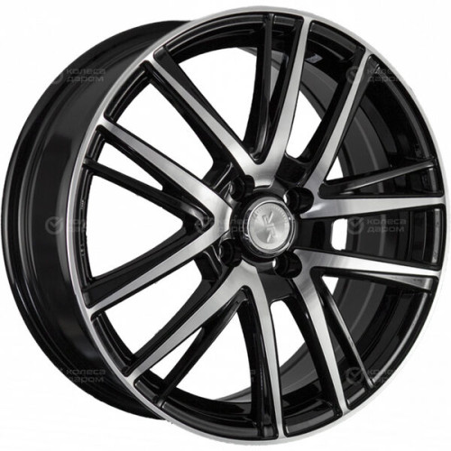 Колесный диск Race Ready CSS4835 6.5xR17 4x100 ET43 DIA60.1 черный глянцевый с проточкой
