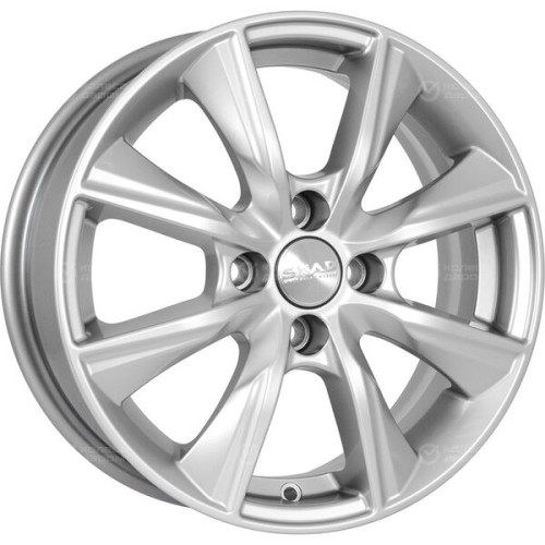 Колесный диск СКАД Порту 6xR15 4x100 ET45 DIA67.1 серебристый