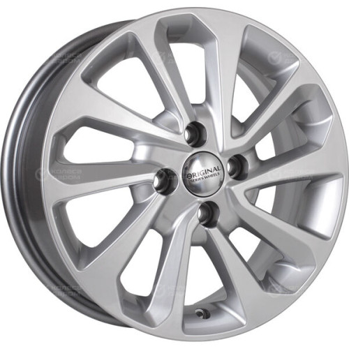 Колесный диск СКАД KL-320 6xR15 4x100 ET46 DIA54.1 серебристый