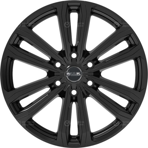 Колесный диск MAK Safari 6 8xR18 6x130 ET53 DIA84.1 черный глянцевый