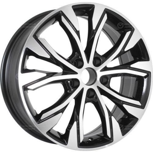 Колесный диск Replay VV237 7xR18 5x112 ET43 DIA57.1 черный полностью полированный