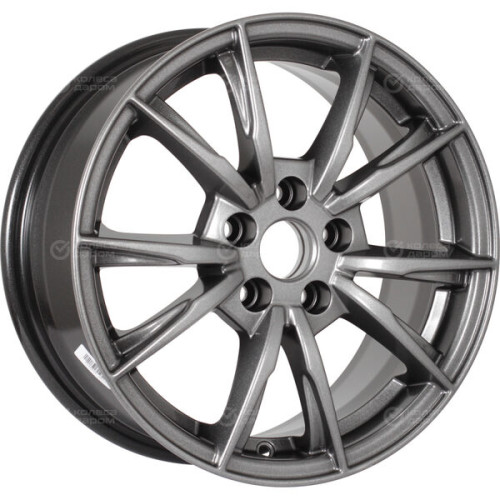 Колесный диск iFree Сион 6.5xR15 5x114.3 ET43 DIA66.1 насыщенный тёмно-серебристый