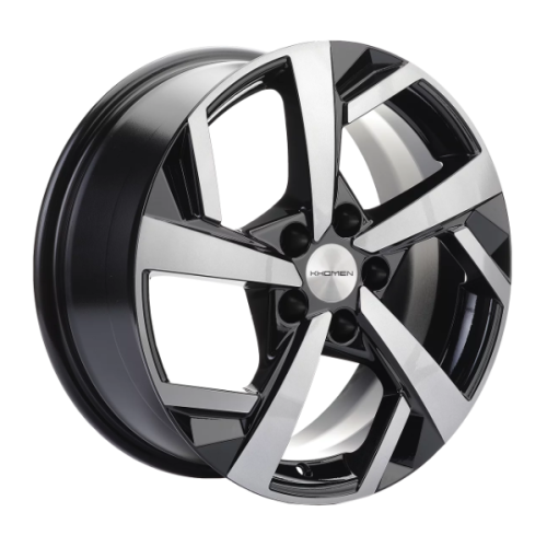 Легковой диск Khomen Wheels KHW1712 7x17 5x108 ET43 65,1 Black-FP
