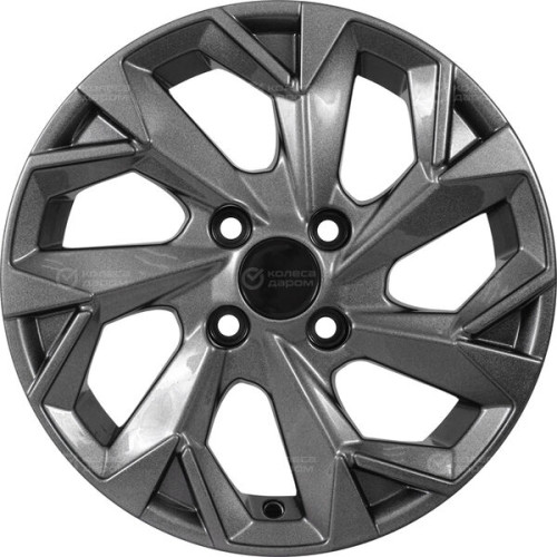 Колесный диск Carwel Вага 1402 5.5xR14 4x100 ET43 DIA60.1 серый
