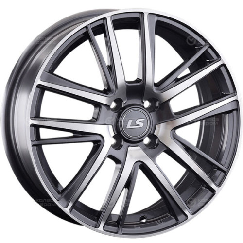 Колесный диск LS LS 917 6.5xR17 4x100 ET41 DIA60.1 насыщенный темно-серый полностью полированный