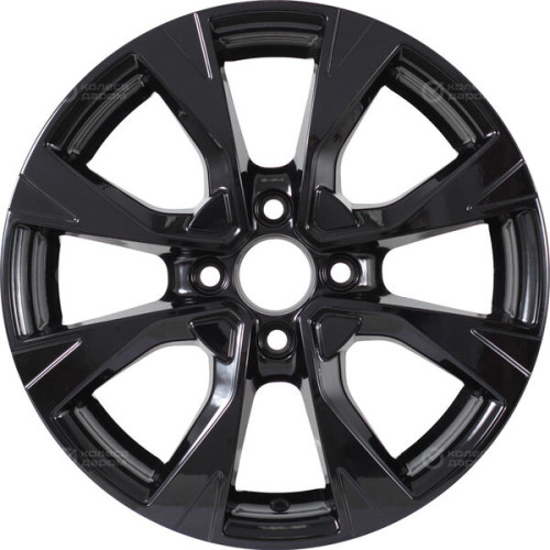 Колесный диск RST R045 6xR15 4x100 ET40 DIA60.1 черный глянцевый
