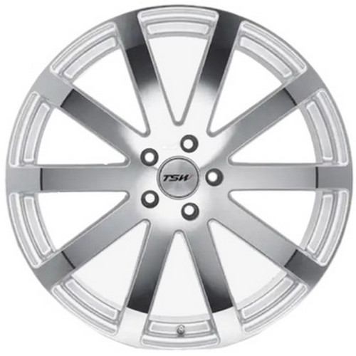 Легковой диск TSW BROOKLANDS 8x19 5x114,3 ET30 76 Silver Mirror Cut Face