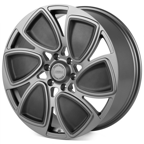 Легковой диск Skill Wheels SV807-SB593 9x22 6x139,7 ET50 95,1 Графит матовый + карбон
