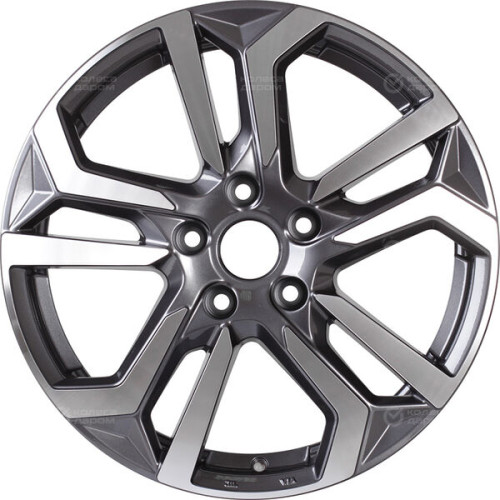 Колесный диск Replay SB63 7xR17 5x114.3 ET48 DIA56.1 насыщенный темно-серый полностью полированный