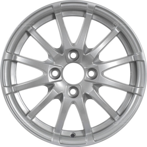 Колесный диск Tech Line 420 5.5xR14 4x98 ET35 DIA58.6 глянцевый серебристый