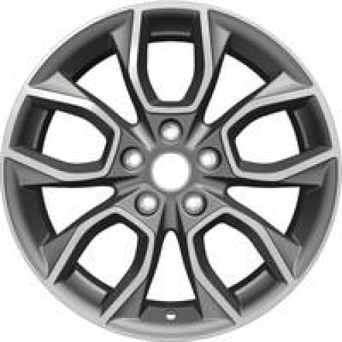 Легковой диск Khomen Wheels U-Spoke 713 7x17 5x112 ET40 57,1 Gray-FP