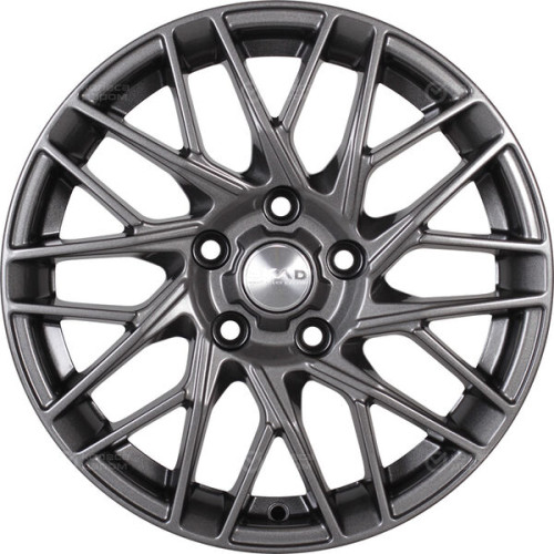 Колесный диск СКАД Сиена 6.5xR16 5x114.3 ET50 DIA67.1 темно-серый цвет с перламутровыми оттенками