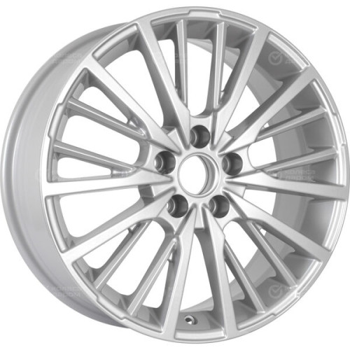 Колесный диск KDW KD1740 7xR17 5x108 ET33 DIA60.1 серебряный