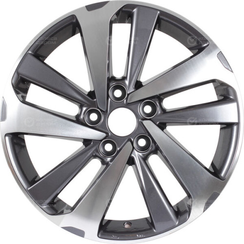 Колесный диск Replay HND305 7xR17 5x114.3 ET51 DIA67.1 насыщенный темно-серый полностью полированный