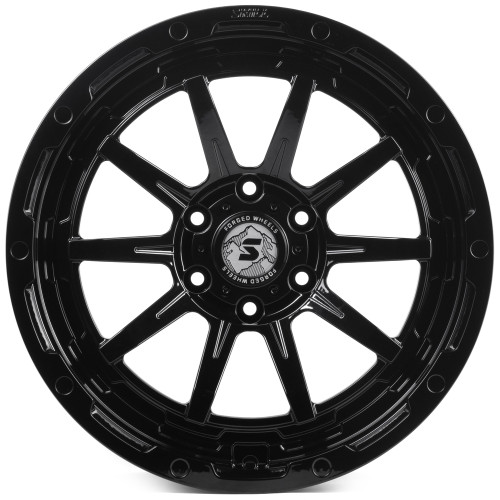 Легковой диск Skill Wheels SV473 9x20 6x139,7 ET19 77,8 чёрный глянцевый
