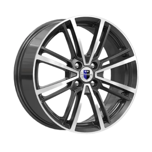 Легковой диск КиК Эрфурт 7x17 5x114,3 ET40 66,1 Алмаз черный