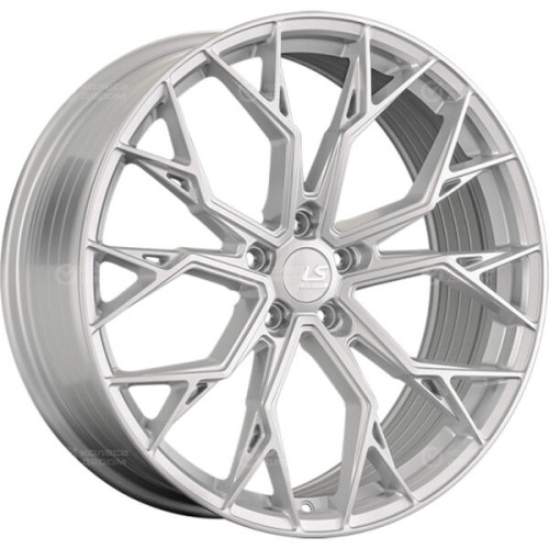 Колесный диск LS FlowForming LS RC61 9xR21 5x114.3 ET43 DIA67.1 серебристый