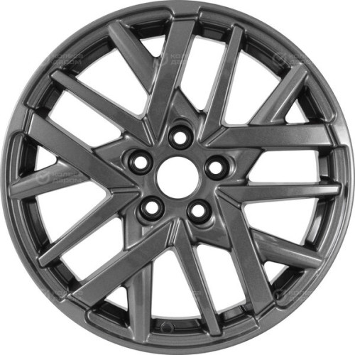 Колесный диск СКАД Босфор 6xR16 5x100 ET38 DIA57.1 темно-серый цвет с перламутровыми оттенками