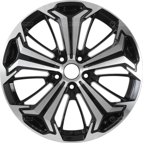 Колесный диск Replay GA7 7.5xR19 5x120 ET41 DIA59.6 черный полностью полированный