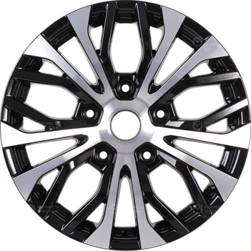 Колесный диск RST R088 8xR18 5x150 ET56 DIA110.1 глянцевый черный с полированной лицевой частью