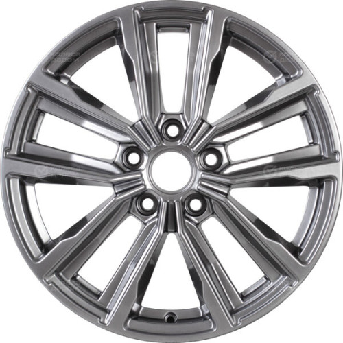 Колесный диск КиК Лацио 7.5xR17 5x114.3 ET40 DIA67.1 темно-серебристый