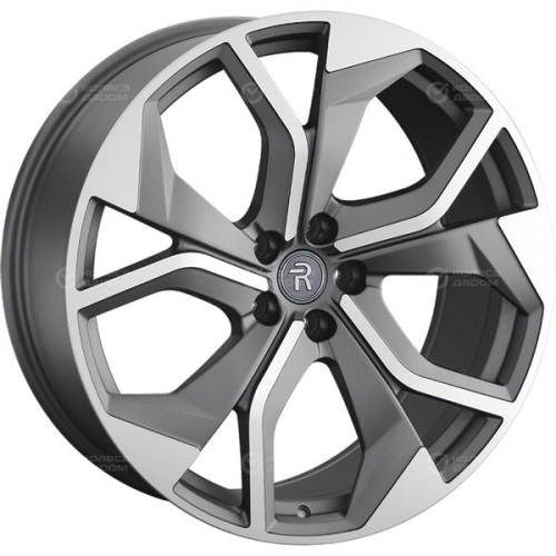 Колесный диск Replay VV356 9.5xR21 5x112 ET31 DIA66.6 темно-серый матовый ,частично полированный