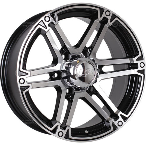 Колесный диск LS LS 473 8xR17 6x139.7 ET25 DIA106.1 черный полностью полированный