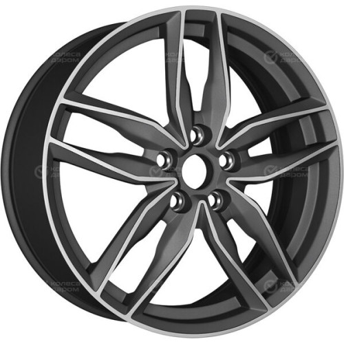 Колесный диск Replay B237 9.5xR21 5x112 ET41 DIA57.1 темно-серый матовый ,частично полированный