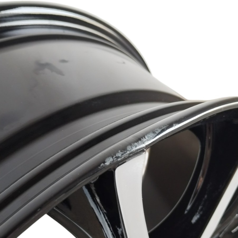 Легковой диск КиК Твист 7,5x17 5x108 ET32 67,1 Блэк платинум