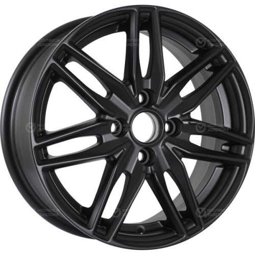 Колесный диск KDW KD1570 6xR15 4x100 ET37 DIA60.1 черный матовый