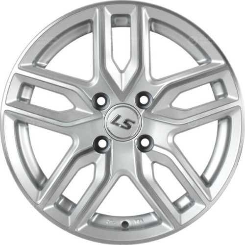 Колесный диск LS LS 735 6.5xR15 5x100 ET38 DIA73.1 серебристый полированный