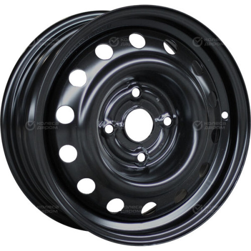 Колесный диск Евродиск 64A50C 6xR15 4x100 ET50 DIA60.1 черный