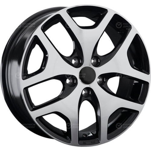 Колесный диск Replay SB43 7xR17 5x114.3 ET55 DIA56.1 черный полностью полированный