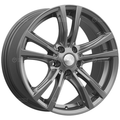 Колесный диск СКАД Мюнхен 8xR18 5x114.3 ET30 DIA60.1 темно-серый цвет с перламутровыми оттенками