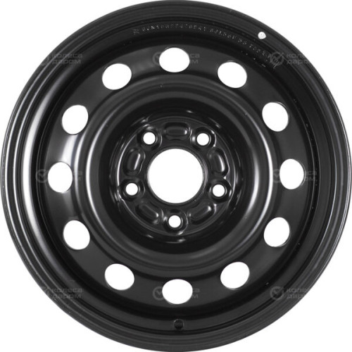 Колесный диск Евразиа ТАПО 64L35F Евразиа ТАПО 6xR15 5x110 ET35 DIA65 черный