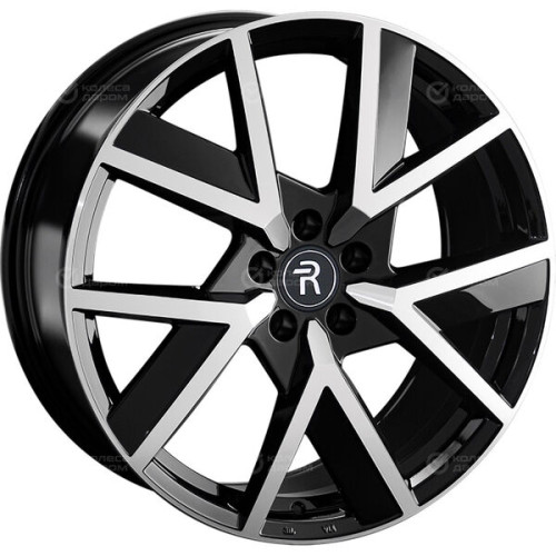 Колесный диск Replay MR223 9xR20 5x112 ET57 DIA66.6 черный глянцевый с полированной лицевой частью