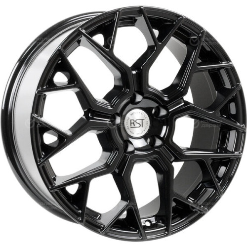 Колесный диск RST R148 8xR18 5x114.3 ET30 DIA60.1 черный глянцевый