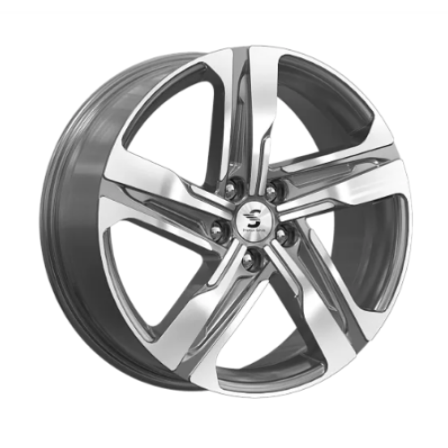 Легковой диск КиК Premium КР004 7,5x19 5x114,3 ET53 67,1 Diamond gloss graphite