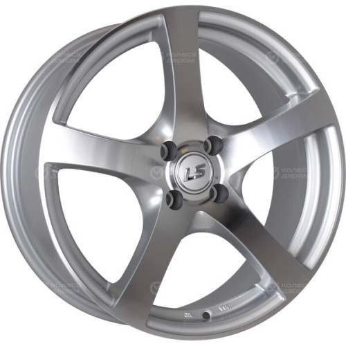 Колесный диск LS LS 357 7xR17 4x98 ET28 DIA58.6 серебристый полированный