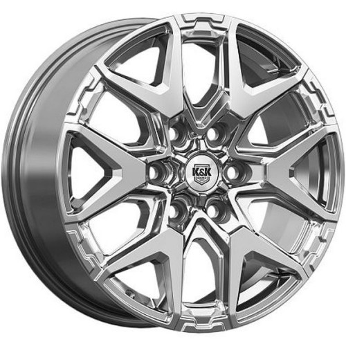 Легковой диск КиК Гангут 7,5x18 6x139,7 ET36 100,1 Дарк платинум