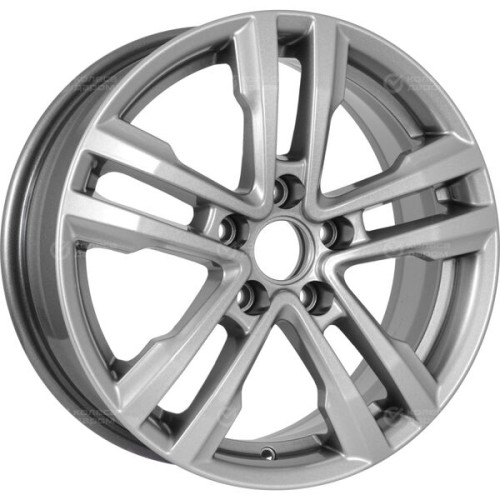 Колесный диск Carwel Аллаки 197 6.5xR16 5x114.3 ET38 DIA67.1 серебристый металлик