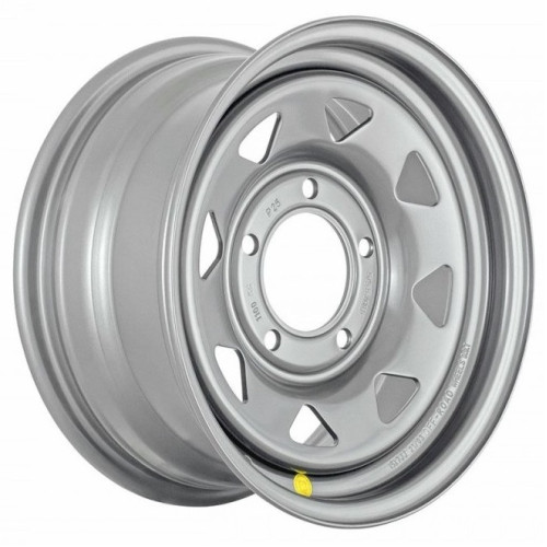 Легковой диск Off Road Wheels ВАЗ НИВА 7x15 5x139,7 ET25 98,5 Серебристый