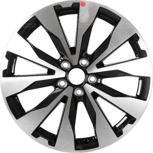 Колесный диск Replay SB25 7xR17 5x114.3 ET55 DIA56.1 черный полностью полированный