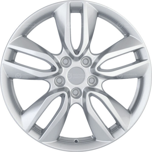 Колесный диск Replay Ki95 7xR17 5x114.3 ET48 DIA67.1 серебристый