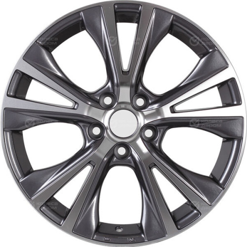 Колесный диск Replay TY211 7.5xR18 5x114.3 ET30 DIA60.1 насыщенный темно-серый полностью полированный