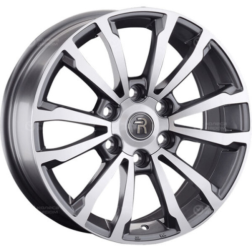 Колесный диск Replay TA1 7.5xR18 6x139.7 ET36 DIA100.1 насыщенный темно-серый полностью полированный