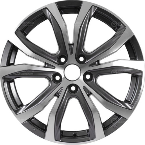 Колесный диск Replay CHG14 8xR18 5x114.3 ET49.5 DIA60.1 насыщенный темно-серый полностью полированный