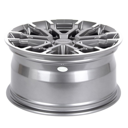 Легковой диск Skill Wheels SV115 9x18 6x139,7 ET45 95,1 графит глянцевый + полированный обод