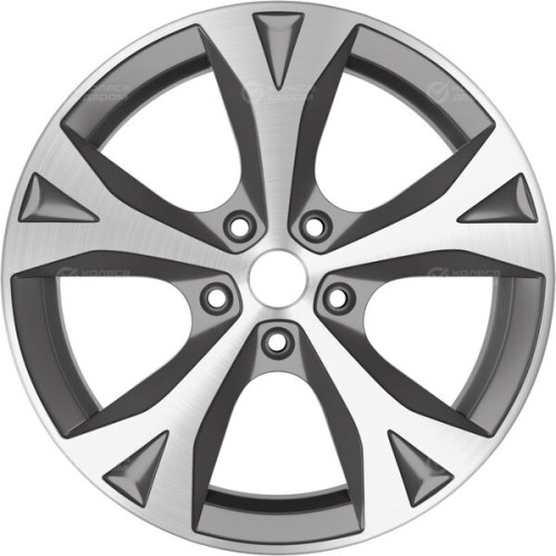 Колесный диск Replay INF35 7.5xR18 5x114.3 ET50 DIA66.1 насыщенный темно-серый полностью полированный