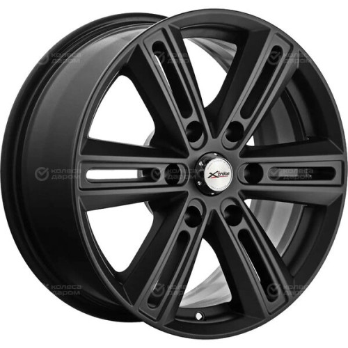 Колесный диск X-trike X124 7.5xR17 6x139.7 ET25 DIA106.1 черный матовый